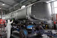 Подготовка продукции завода «УралСпецТранс» к покраске