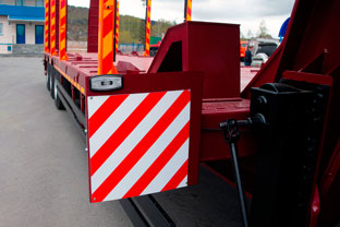 Выдвижной знак «Негабаритный груз»