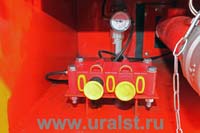 Блок пневматического управления клапанами