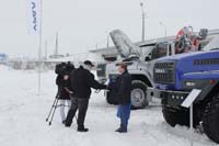 Пробег спецтехники. г. Новый Уренгой