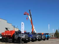 Пробег спецтехники на базе шасси автомобилей Урал и Урал-NEXT (Урал-Некст). г. Стрежевой