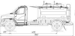 Автоцистерна вакуумная