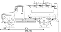 Автоцистерна ГАЗ