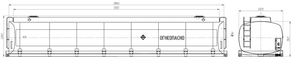 Контейнер-цистерна КЦ-21