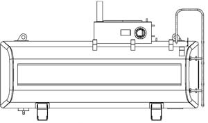 Вариант исполнения цистерн специальных чемоданообразного сечения