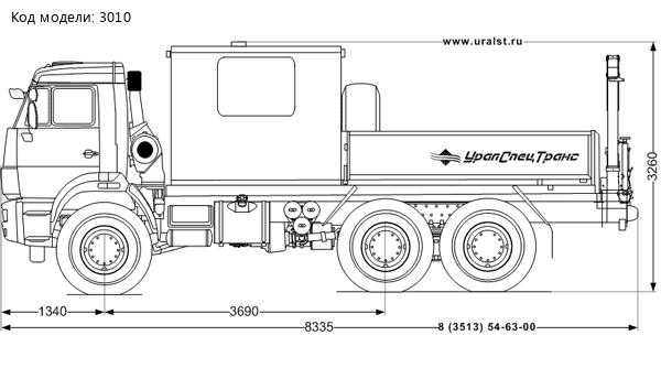 Камаз ГПА 43118-46 с КМУ ИМ-20