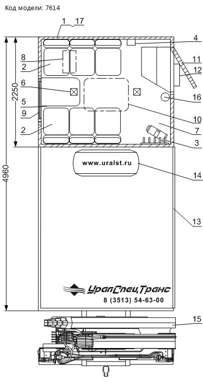 Типовая планировка ГПА Камаз