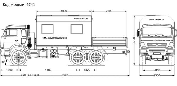 Камаз ТБМ 43118-46 УСТ-54535