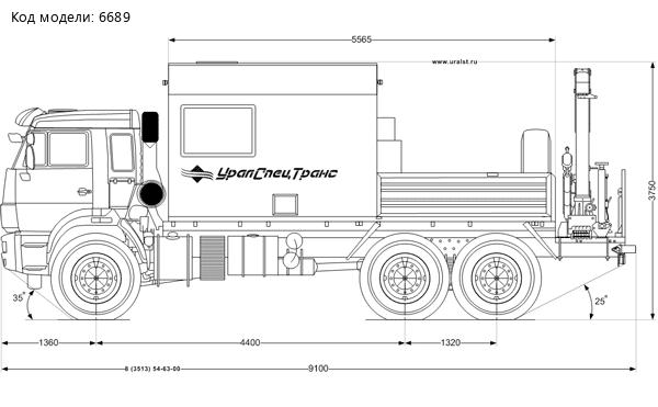 Камаз АРОК 43118-50 с КМУ ИМ-55