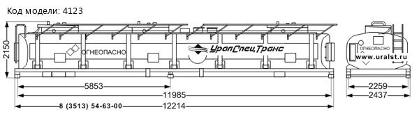 Контейнер-цистерна КЦ-33-3