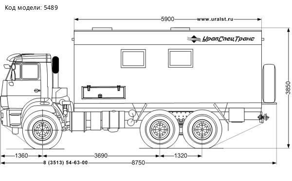 Камаз ТБМ 43118-50 УСТ-5453