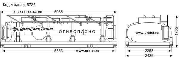 Контейнер-цистерна КЦ-11-2 УСТ-94653