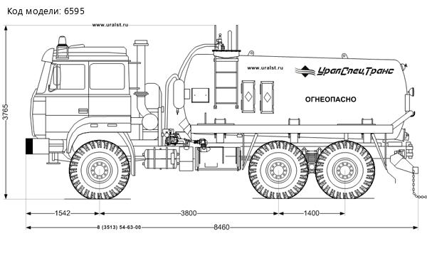 АКН-10 КО УСТ 5453 Урал 5557-80Е5 сп.м.