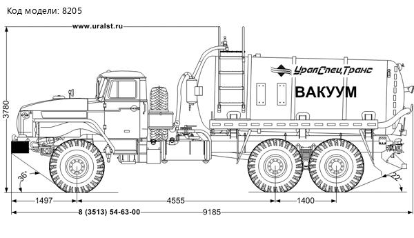 МВ-10 КО УСТ 5453 Урал 4320-72Е5, наружн. шп