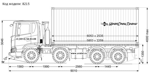 КОНТЕЙНЕРОВОЗ SCANIA ICS G440B