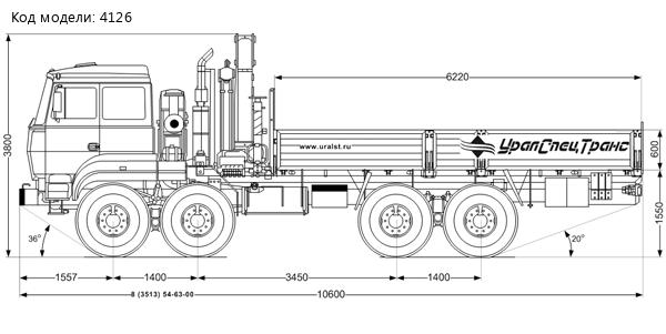 Бортовой Урал с Palfinger PK-23500