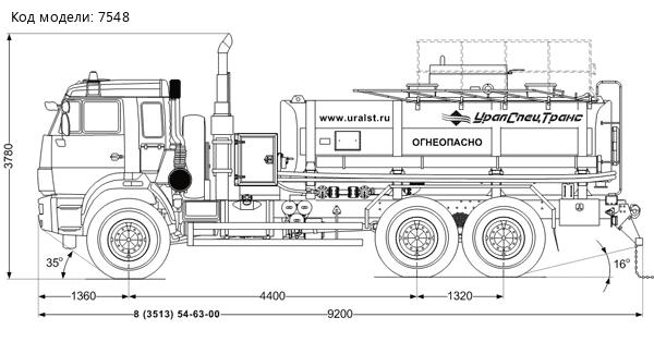 АТЗ-11 УСТ-5453 Камаз 43118-46