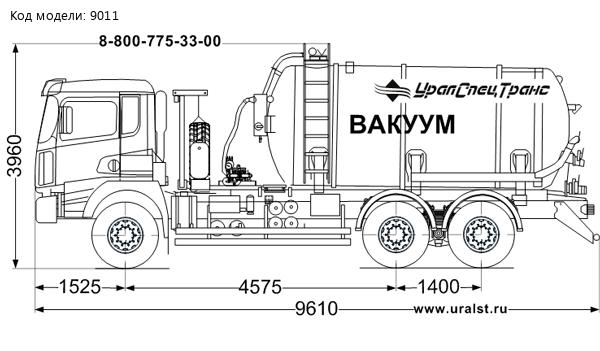  МВ-15 КО-510 УСТ 5453 SHACMAN SX32586V385 6х6, 315/80 R22.5, КБ 4575