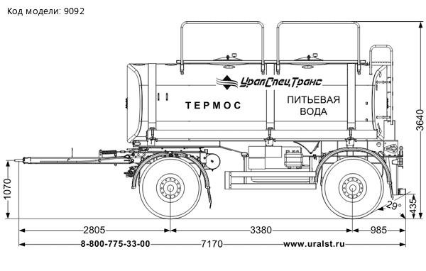 ПЦПТ 10Т-21-2 тэн УСТ 9465 обогрев сливного крана