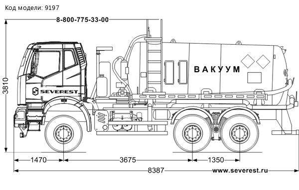  МВ-10 КО 505 УСТ 5453 FAW 3250 6Х6, КБ 3675 