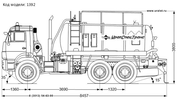 АКН-10 КО Камаз 43118-50