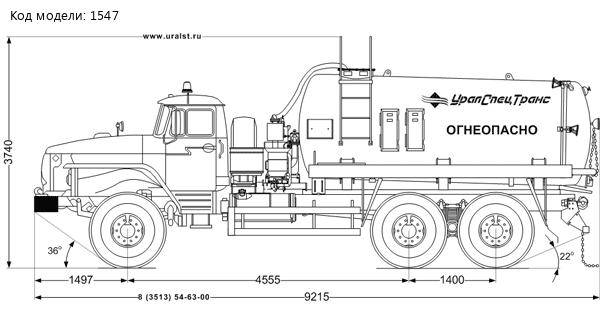 АКН-10 КО Урал 4320-1912-60М