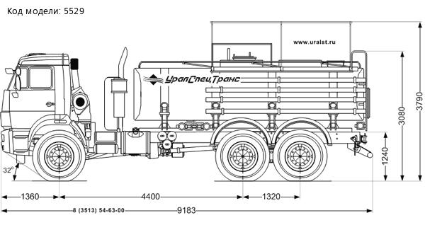 АЦН-10 Камаз 43118-46