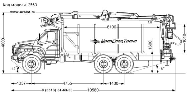 Сортиментовоз Урал