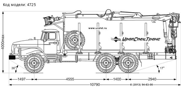 Сортиментовоз Урал
