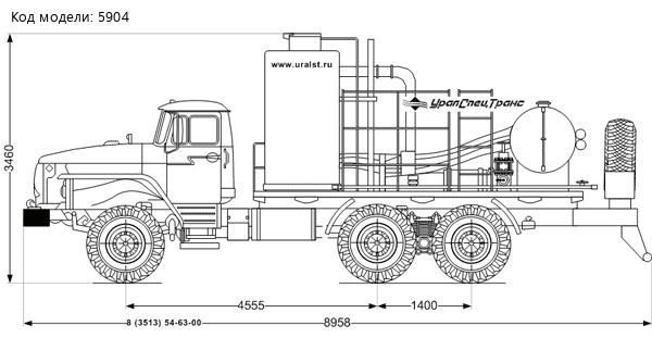 АДПМ-12/150 Урал 4320-61Е5