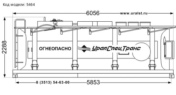 Контейнер-цистерна КЦ-18 УСТ 94653