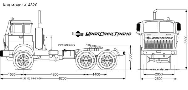 Седельный тягач МАЗ