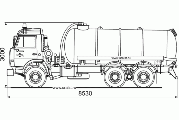 МВ-10 КАМАЗ 53215