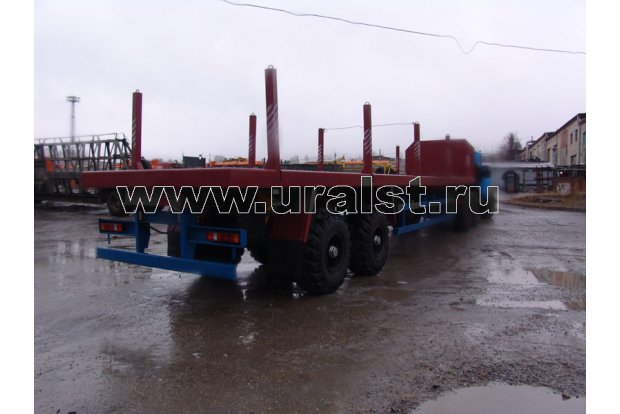 Полуприцеп с раздвижными сортиментовозными кониками 9417-0000010