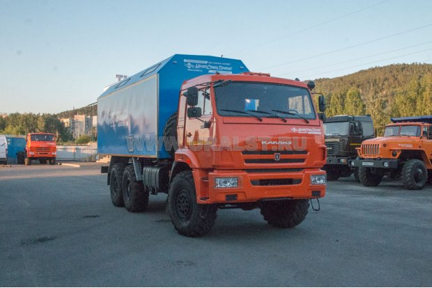 ПАРМ УСТ-54535 Камаз 43118с токарным станком
