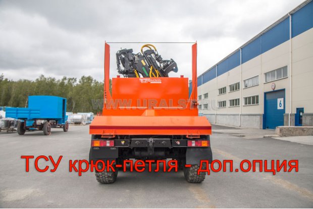 Лесовоз с манипулятором ОМТЛ-120-02 УСТ 5453 Урал М 44202-82Е5