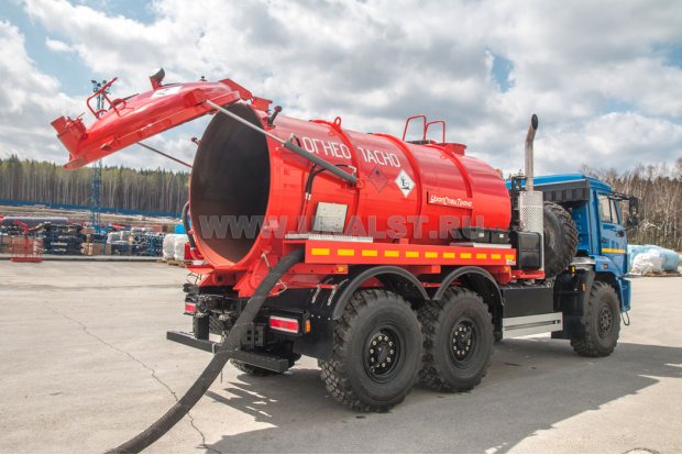 Автоцистерна АКНС-10 на шасси Камаз 43118-3027-46