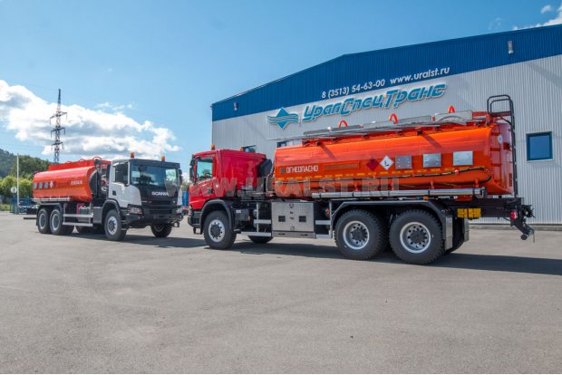 Автотопливозаправщик АТЗ-20-3 SCANIA 6х6