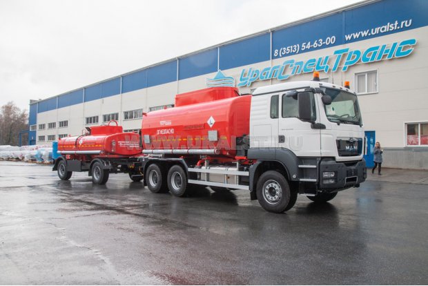 Автоцистерна АЦ-20-2 УСТ-5453 на шасси MAN
