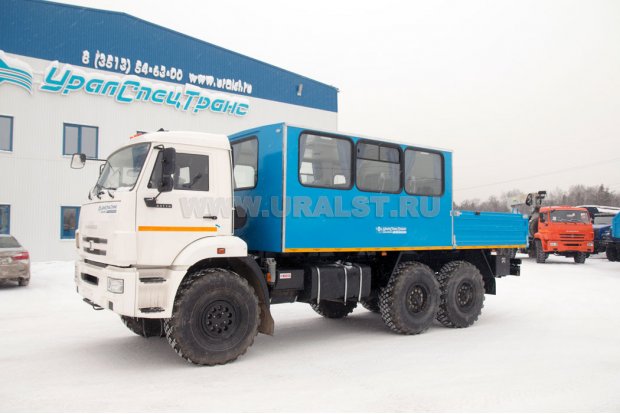 Камаз ГПА 43118 с грузовым отсеком