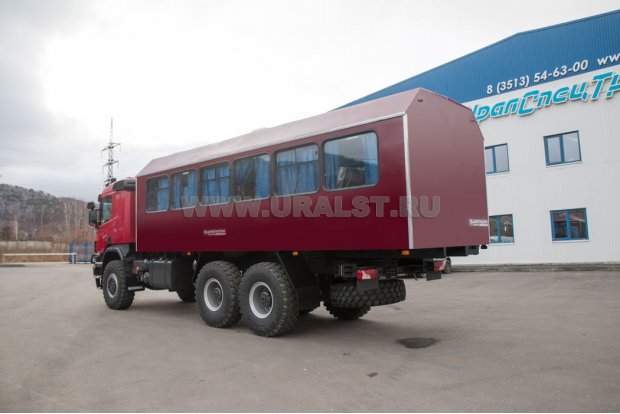 Вахтовый автобус УСТ-5453 28 мест Scania 43118