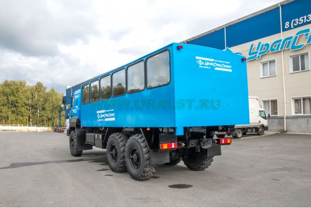 Автобус вахтовый 28 базовая УСТ 5453 Урал 4320-4971-82 сп.м.