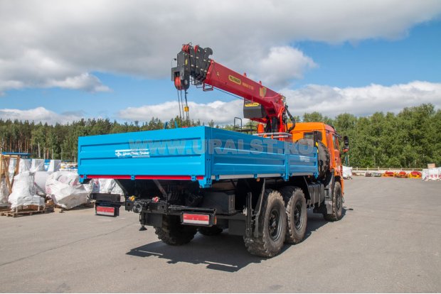 Автомобиль бортовой Камаз 43118-50 с КМУ ИТ-150