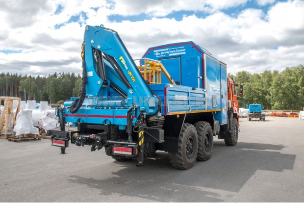 АРОК с КМУ ИМ-150 УСТ Камаз 43118