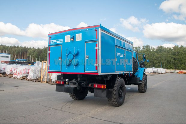 УМП-400 УСТ 54536 Урал 43206-1151-61 мех. привод базовый