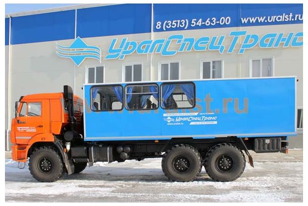 ГПА УСТ 54535 (14+2) закр. Камаз 43118 (Cummins)