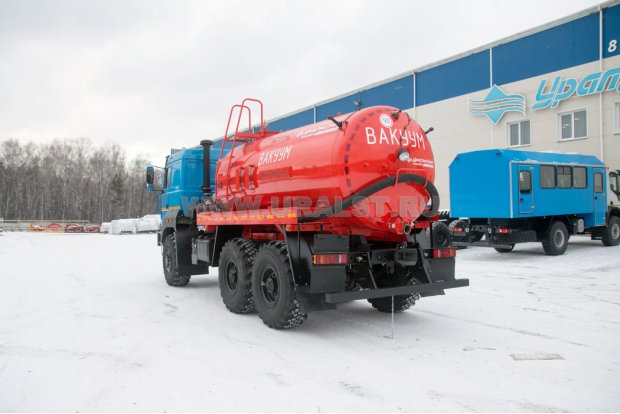 Вакуумная машина МВ-10 КО УСТ 5453 Урал 5557-4551-82 сп.м.