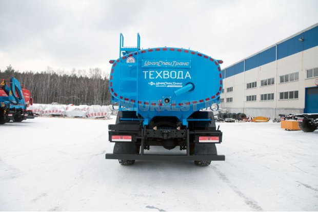 Автоцистерна для технической воды АЦВ-11Т УСТ 5453 Камаз 43118-50 сп.м.