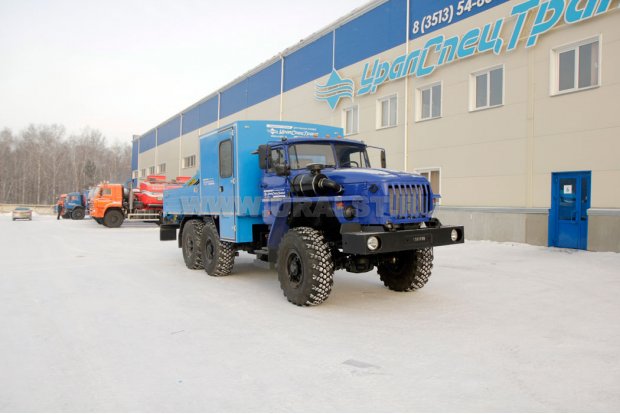 Урал Грузопассажирский автомобиль (ГПА) с КМУ ИМ-25