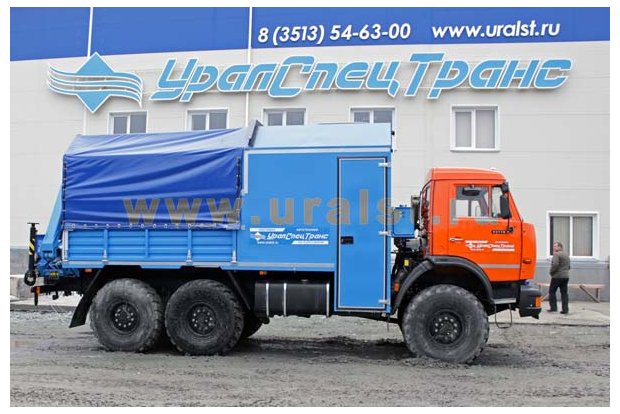ГПА с КМУ ИМ-55 УСТ 5453 Камаз 43118